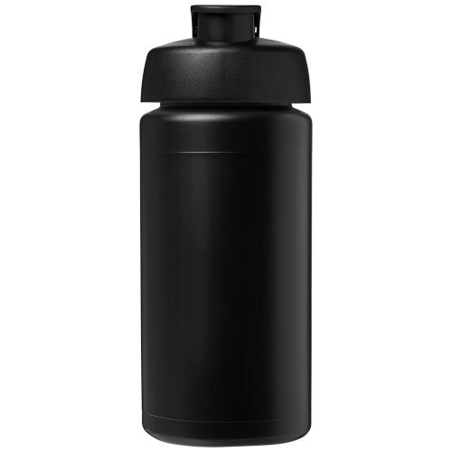 black Bidón deportivo con Tapa Flip de 500 ml con asa Baseline™