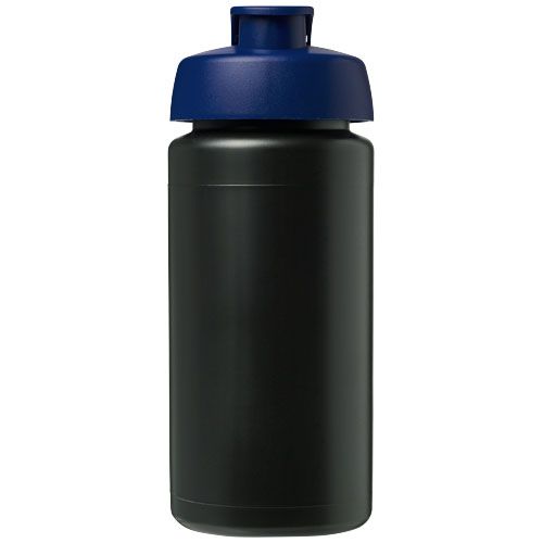 negro/azul Bidón deportivo con Tapa Flip de 500 ml con asa Baseline™