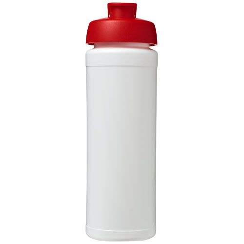 blanco/rojo Bidón deportivo con Tapa Flip de 750 ml con agarradera Baseline™