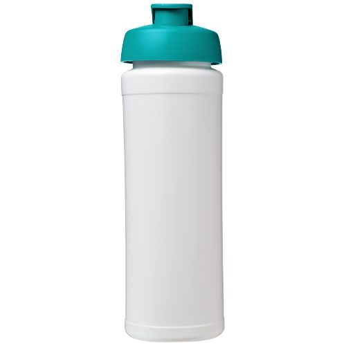 blanco/verde agua Bidón deportivo con Tapa Flip de 750 ml con agarradera Baseline™