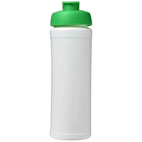 blanco/verde Bidón deportivo con Tapa Flip de 750 ml con agarradera Baseline™