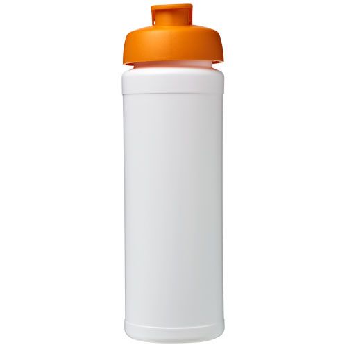 blanco/naranja Bidón deportivo con Tapa Flip de 750 ml con agarradera Baseline™
