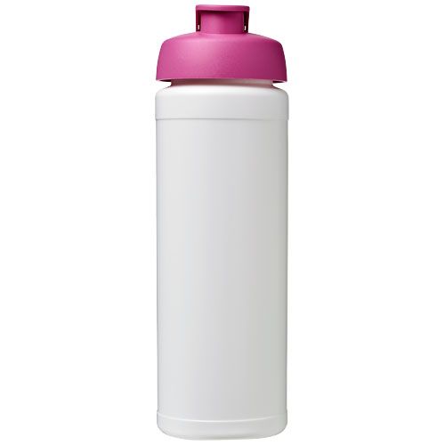 blanco/rosa Bidón deportivo con Tapa Flip de 750 ml con agarradera Baseline™