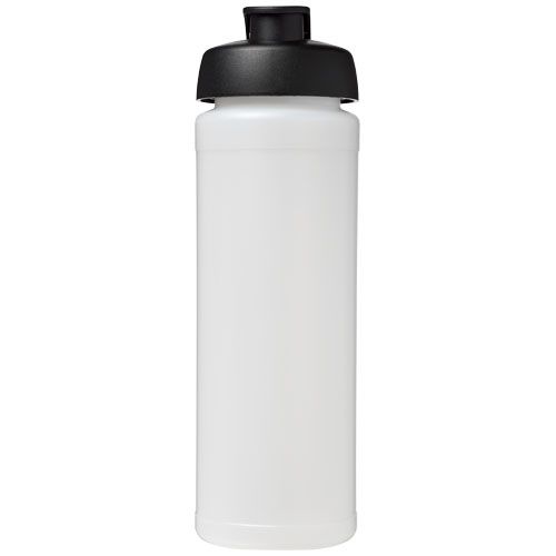transparente/negro Bidón deportivo con Tapa Flip de 750 ml con agarradera Baseline™