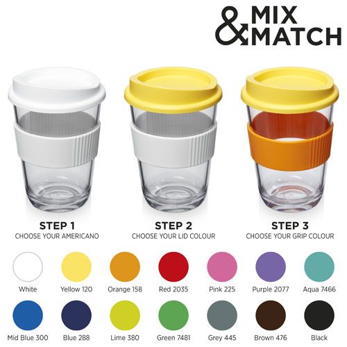 Americano® Vaso de 300 ml con agarradera 
