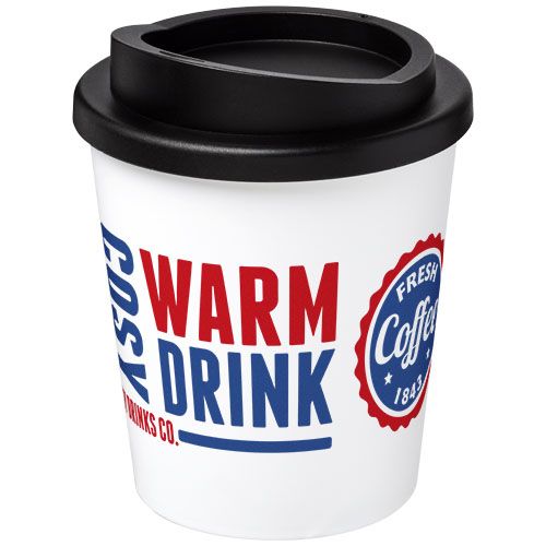 blanco/negro Americano® Vaso térmico de 250 ml