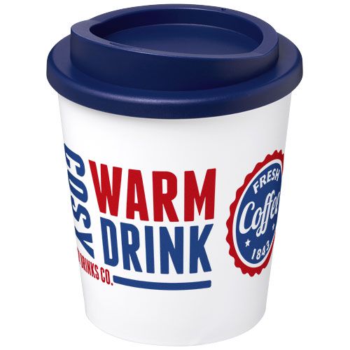 blanco/azul Americano® Vaso térmico de 250 ml