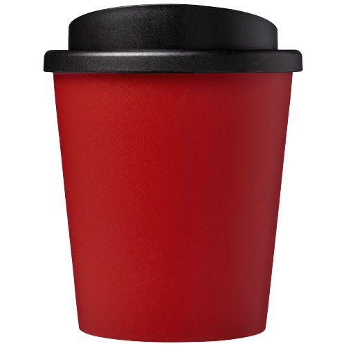 rojo/negro Americano® Vaso térmico de 250 ml