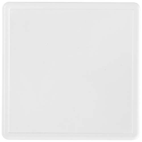 Sous-verre carré Ellison plastique avec insertion de papier - 2
