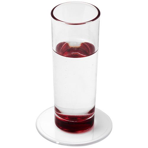 Sous-verre rond Renzo en plastique - 3