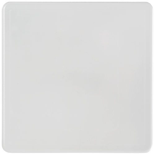 blanco translúcido Posavasos de plástico cuadrado Renzo
