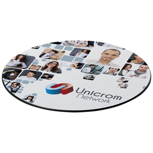 black Brite-Mat® Posavasos redondo