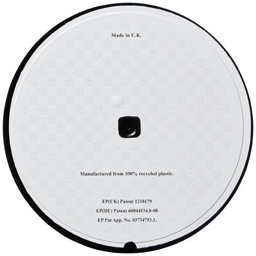 Brite-Mat® Posavasos redondo con material de neumático