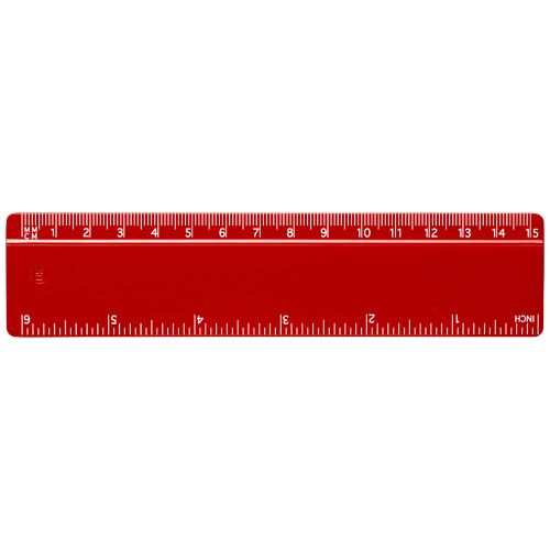Regla de plástico de 15 cm 