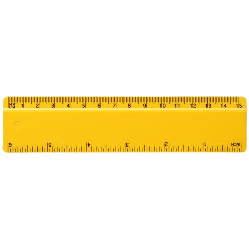 Regla de plástico de 15 cm 