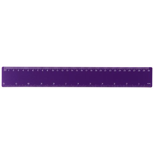 Regla de plástico de 30 cm 