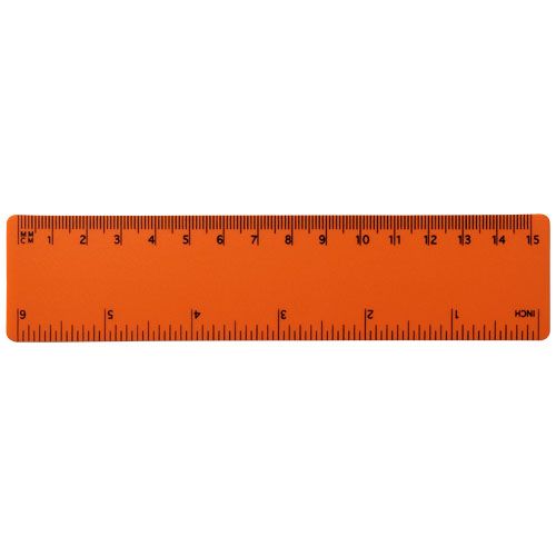 Regla de plástico de 15 cm 