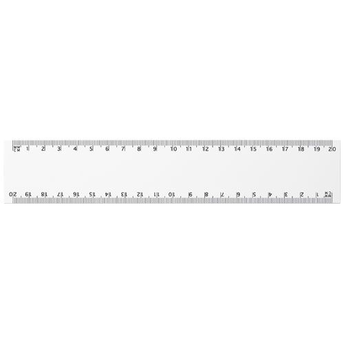 white Regla flexible de 20 cm