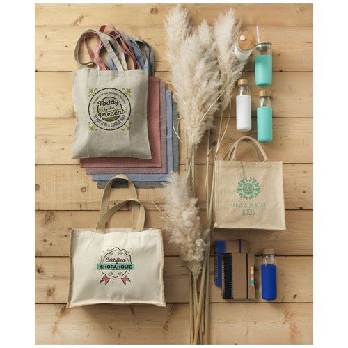 Bolsa Tote para la compra de lona y yute de 320 g/m² 