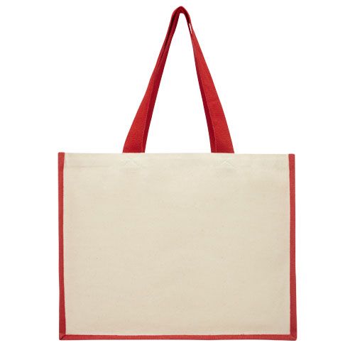 Bolsa Tote para la compra de lona y yute de 320 g/m² 