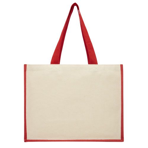 Bolsa Tote para la compra de lona y yute de 320 g/m² 