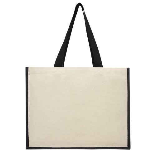 Bolsa Tote para la compra de lona y yute de 320 g/m² 