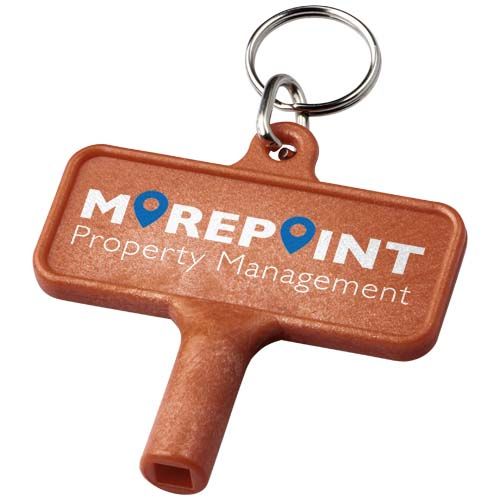 red Llave de radiador de plástico con llavero