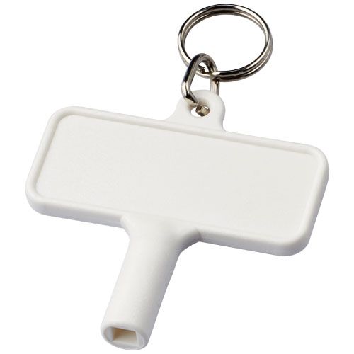 LLAVE DE RADIADOR DE PLÁSTICO CON LLAVERO 
