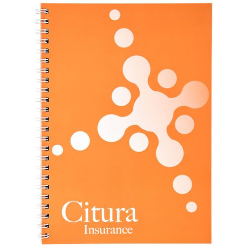 Cahier Desk-Mate® à spirales A5 avec couverture PP - 2