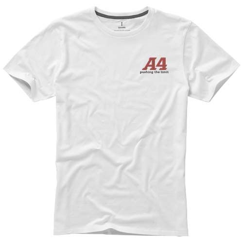 white Camiseta de manga corta para hombre de 160 g/m² Nanaimo