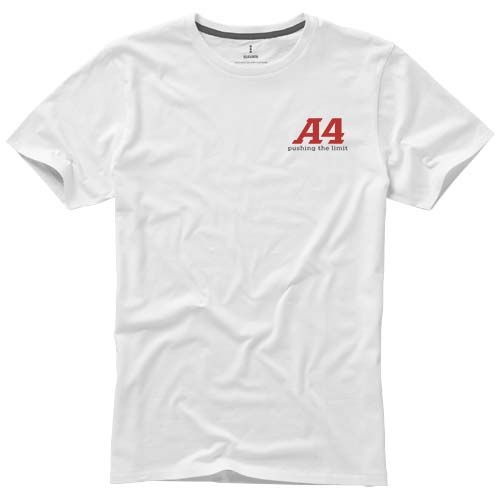 white Camiseta de manga corta para hombre de 160 g/m² Nanaimo