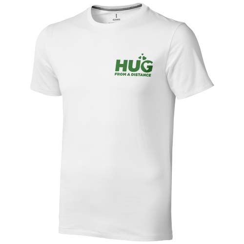 white Camiseta de manga corta para hombre de 160 g/m² Nanaimo