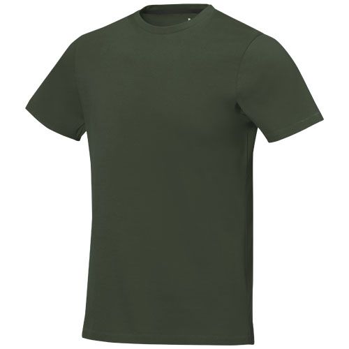 verde militar Camiseta de manga corta para hombre