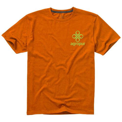 orange Camiseta de manga corta para hombre