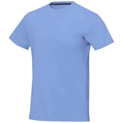 azul claro Camiseta de manga corta para hombre