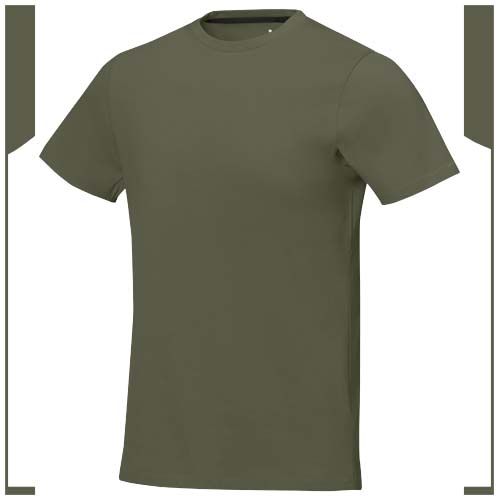verde bosque oscuro Camiseta de manga corta para hombre