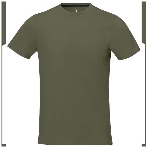 verde bosque oscuro Camiseta de manga corta para hombre