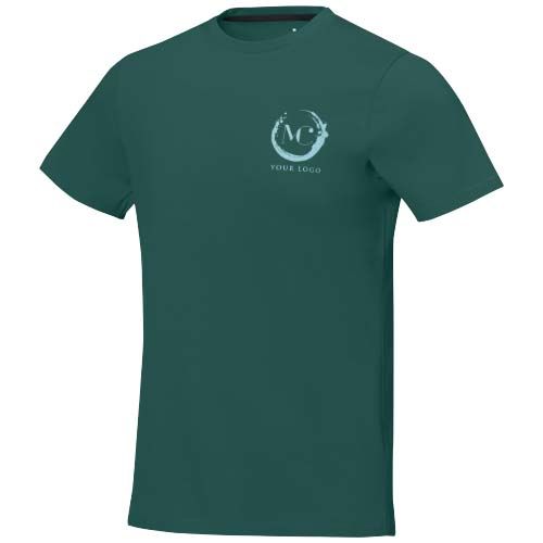 verde bosque oscuro Camiseta de manga corta para hombre de 160 g/m² Nanaimo