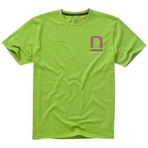 verde manzana Camiseta de manga corta para hombre