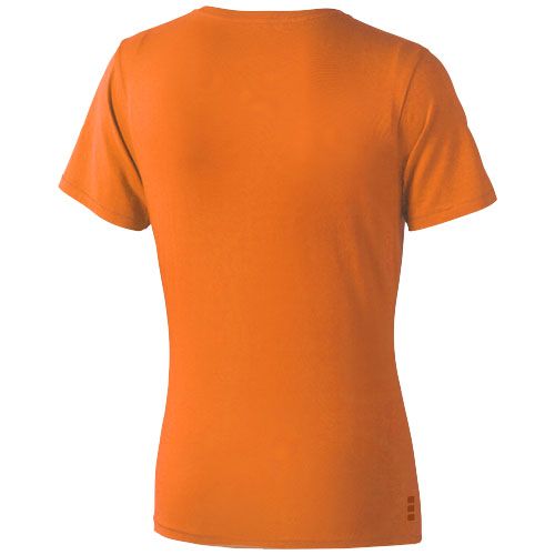 orange Camiseta de manga corta para mujer