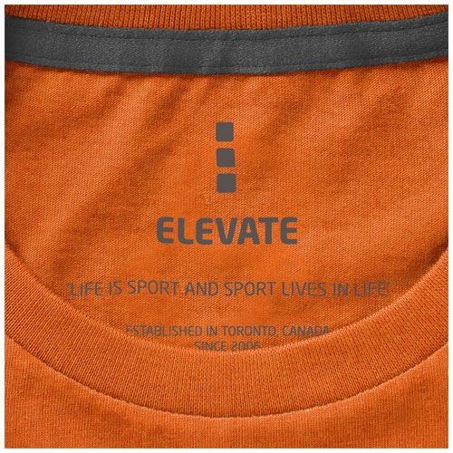 orange Camiseta de manga corta para mujer