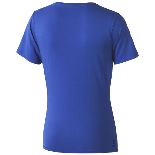blue Camiseta de manga corta para mujer