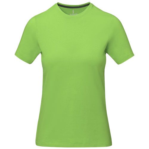 verde manzana Camiseta de manga corta para mujer