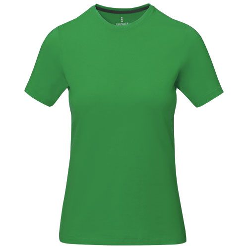 verde helecho Camiseta de manga corta para mujer