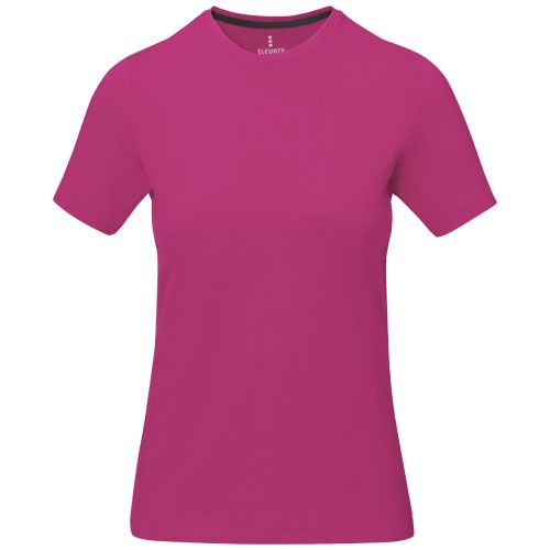 magenta Camiseta de manga corta para mujer