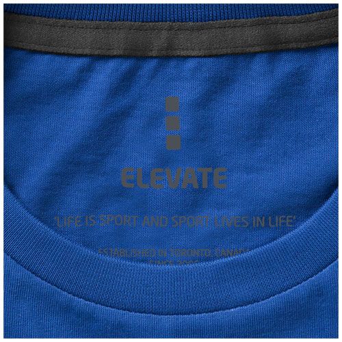 blue Camiseta de manga corta para mujer