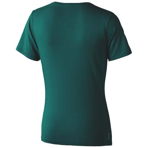 verde bosque Camiseta de manga corta para mujer