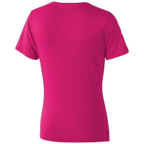 magenta Camiseta de manga corta para mujer