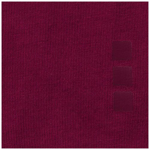 burdeos Camiseta de manga corta para mujer