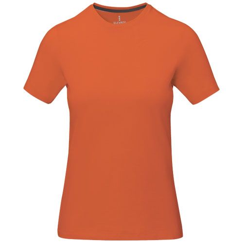 orange Camiseta de manga corta para mujer